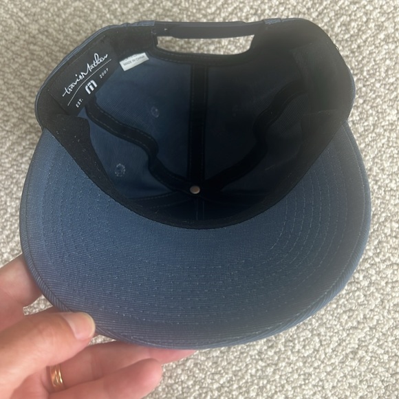 Travis Matthew Men’s Blue Hawthorne Adjustable Hat - Picture 4 of 4